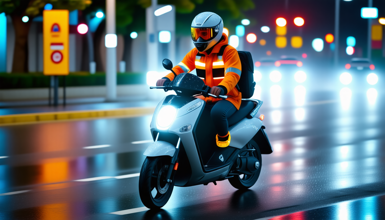 découvrez des astuces et conseils essentiels pour améliorer votre visibilité de nuit en scooter, garantissant votre sécurité et celle des autres sur la route.