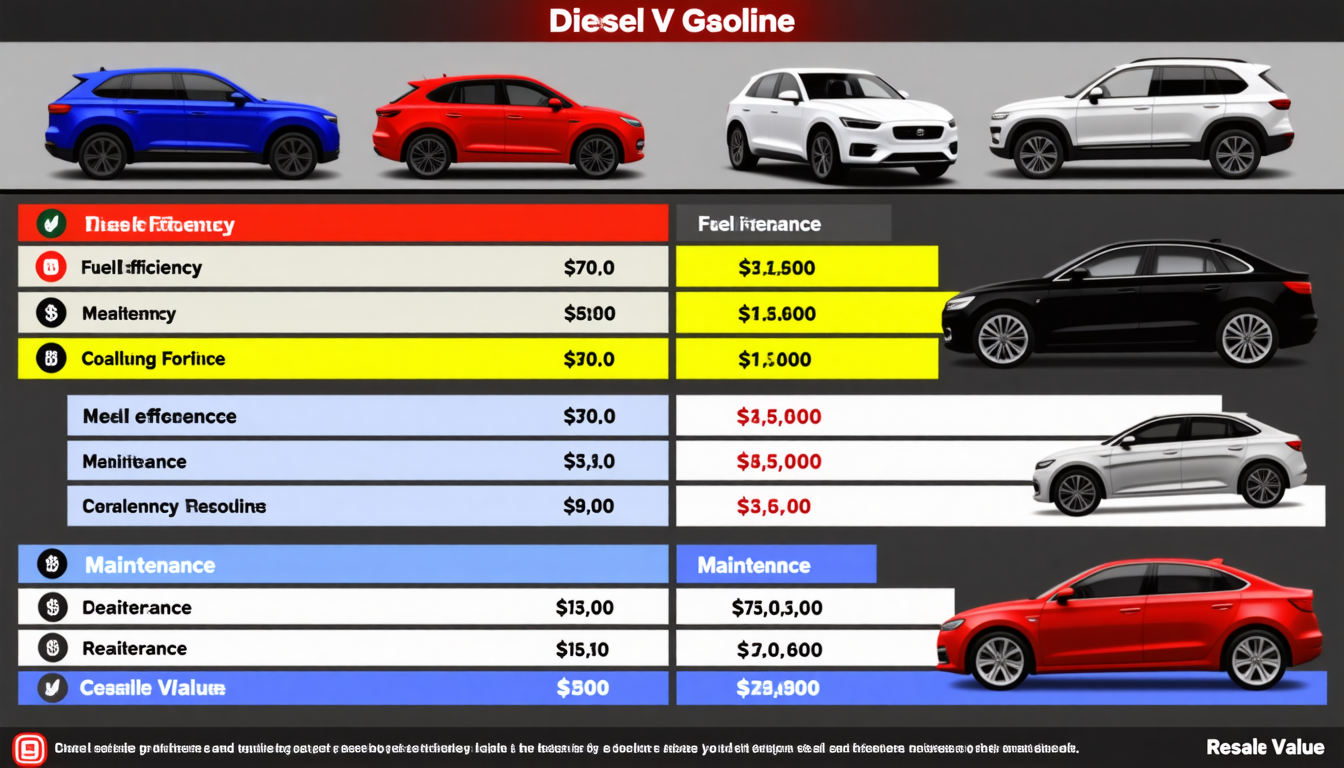 découvrez comment comparer le coût kilométrique entre le diesel et l'essence. analysez les avantages et inconvénients de chaque option pour déterminer laquelle est la plus économique selon votre usage.