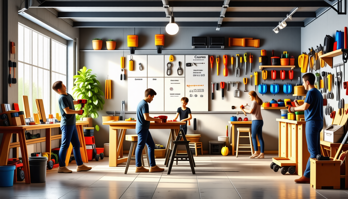 découvrez le garage associatif, un lieu convivial où vous pouvez apprendre à bricoler comme un professionnel. rejoignez-nous pour des ateliers pratiques et des conseils d'experts qui vous aideront à développer vos compétences en bricolage et à concrétiser vos projets.
