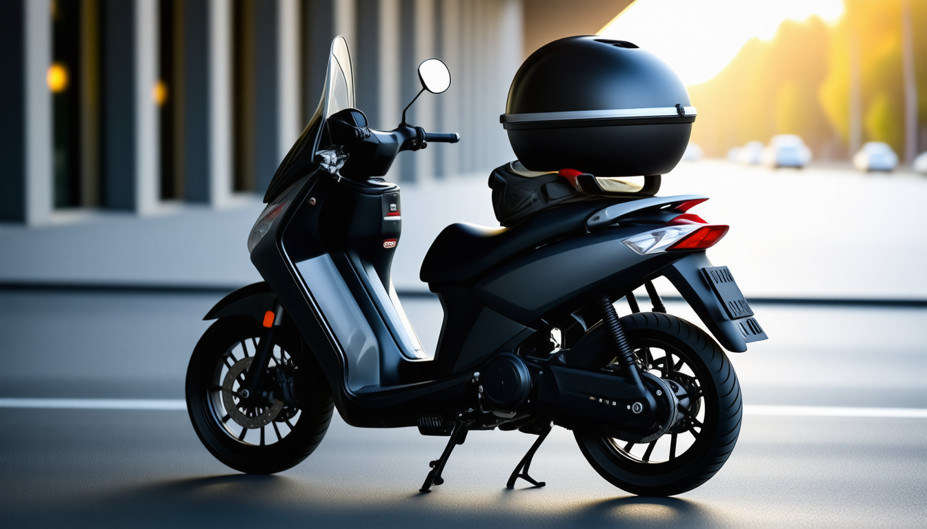 découvrez pourquoi le top case est l'accessoire indispensable pour optimiser le rangement et la praticité de votre scooter au quotidien.