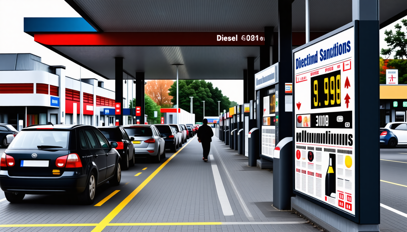 découvrez comment les sanctions internationales influencent le prix du diesel et ce que cela signifie pour les conducteurs. informez-vous sur les répercussions économiques et les stratégies pour faire face à ces fluctuations de prix.