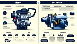 Les Différences Fondamentales entre Moteurs Diesel et Essence Lorsqu&rsquo;il s&rsquo;agit de choisir un véhicule, la première question qui vient souvent à l&rsquo;esprit est celle du type de moteur. En effet, les différences entre les moteurs diesel et essence vont bien [&hellip;]