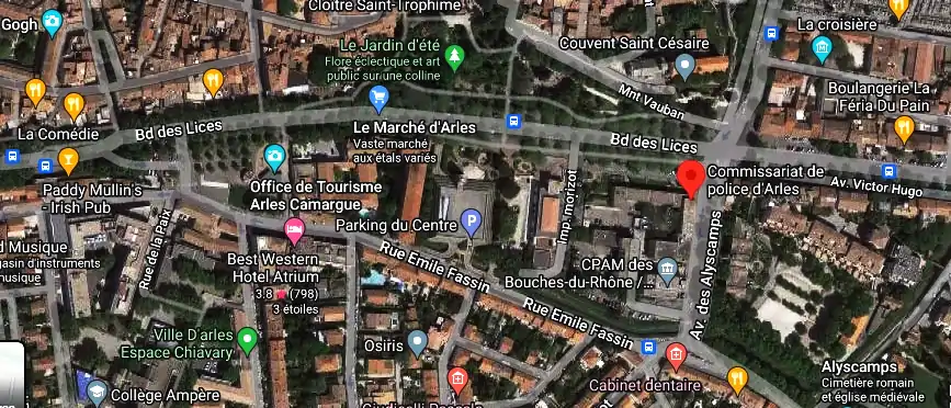 Fourriere à Arles