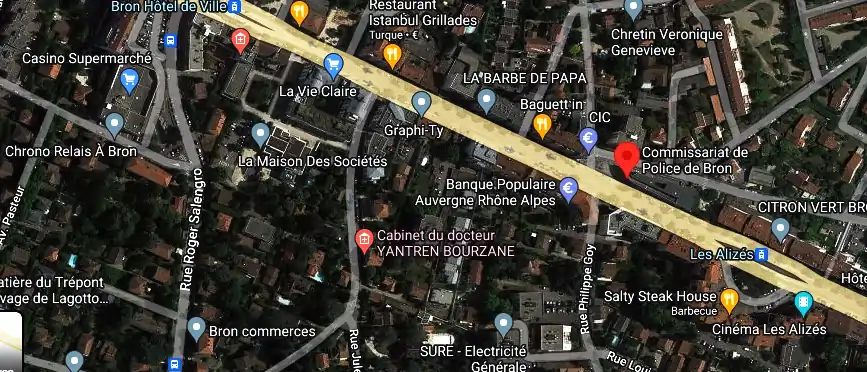Fourriere à Bron