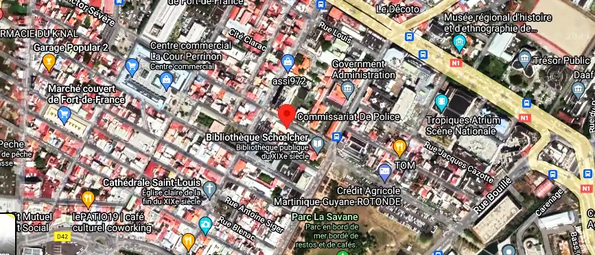 Fourriere à 03 Rue Victor Sévère, Fort-de-France 97200, Martinique