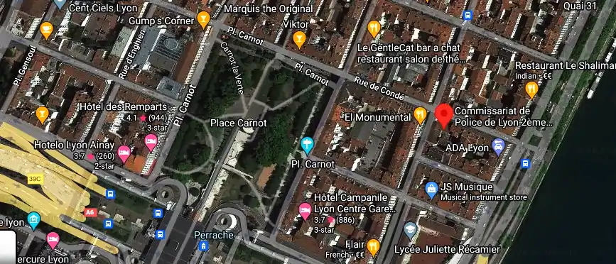 Fourriere à Lyon