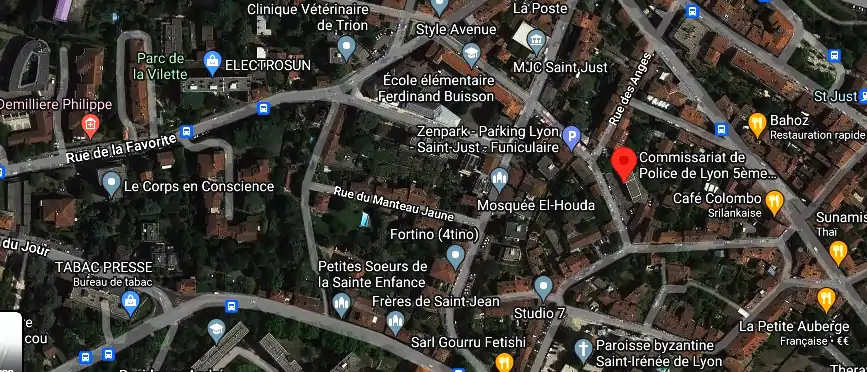 Fourriere à Lyon