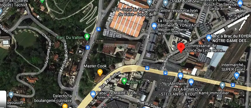 Fourriere à Lyon