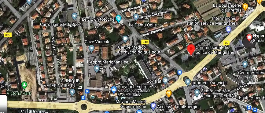 Fourriere à Marignane