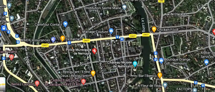 Commissariat de police de Nemours à Nemours