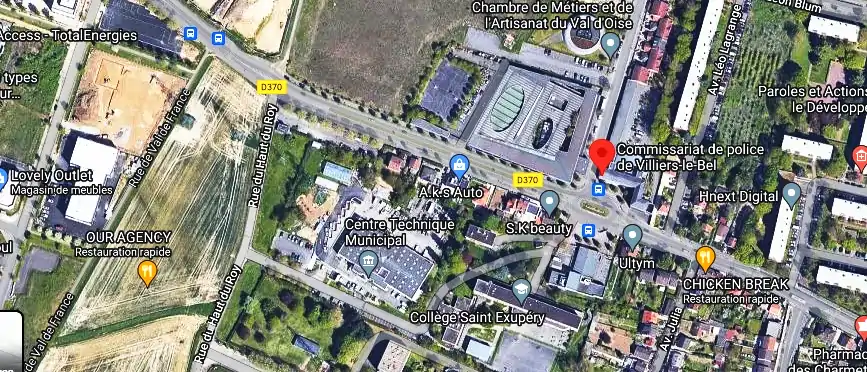 Commissariat de police de Villiers-le-Bel à Villiers-le-Bel