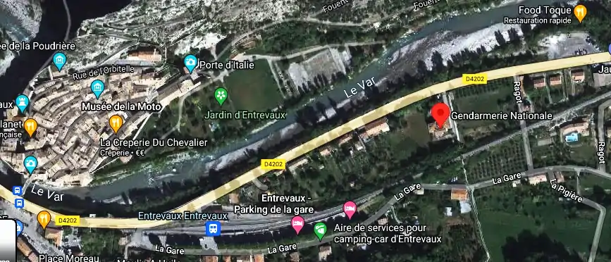 Gendarmerie – Brigade d&rsquo;Entrevaux à Entrevaux