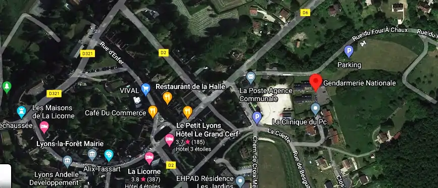 Votre voiture a été enlevée aujourd&rsquo;hui à Lyons-la-Forêt (27480) et mise en fourrière dans le département Eure mais vous n&rsquo;en êtes pas sûr? Contactez la Police d&rsquo;état à Lyons-la-Forêt, Gendarmerie – Brigade de Lyons-la-Forêt située à Lyons-la-Forêt (27480) en Normandie [&hellip;]