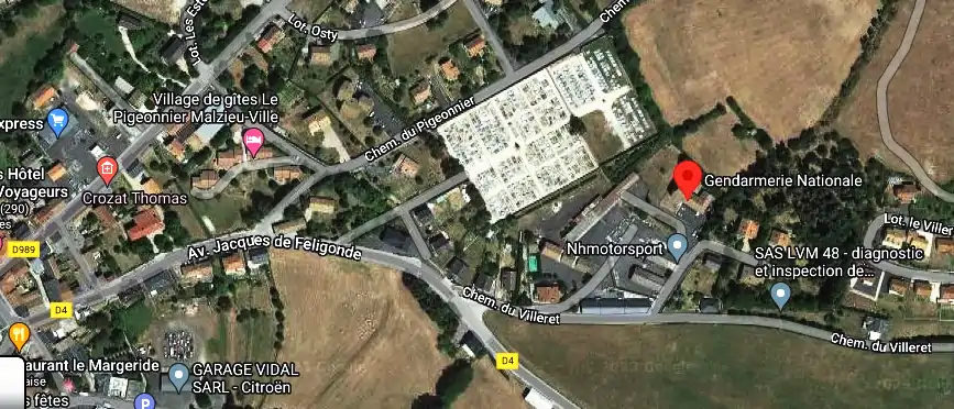 Gendarmerie – Brigade du Malzieu-Ville à Le Malzieu-Ville
