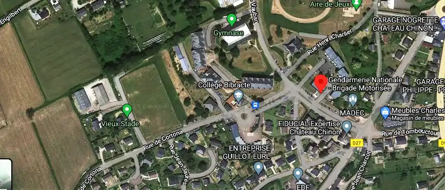 Gendarmerie – Brigade motorisée de Château-Chinon-Ville à Château-Chinon(Ville)
