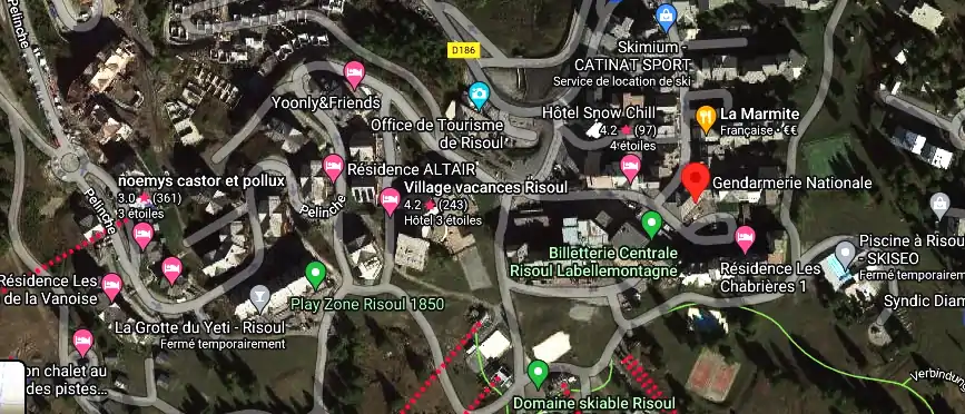 Gendarmerie – Poste provisoire de Risoul à Risoul