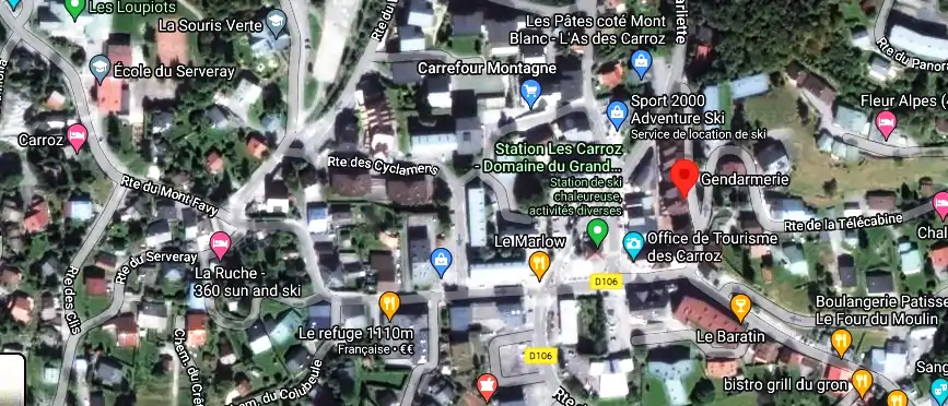 Gendarmerie – Poste provisoire des Carroz à Arâches-la-Frasse