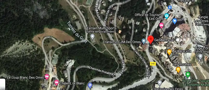 Gendarmerie – Poste provisoire des Orres à Les Orres